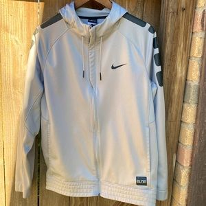 Nike Elite Therma Fit Men’s Zip up Hoodie, size Large